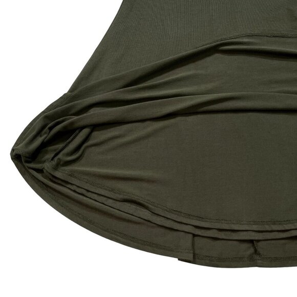 Lulus Women's Olive Green Long‎ Sleeve Sway, Girl, Sway! Swing Dress Size XS - Picture 6 of 9